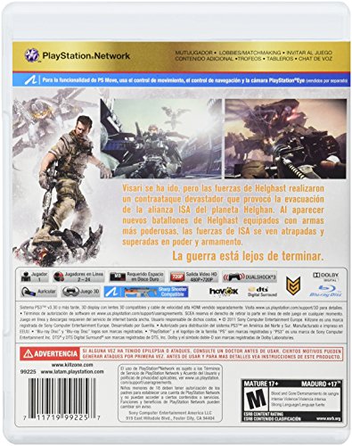 Killzone 3 Favoritos (Mozgás Kompatibilis) Spanyol/Angol Kiadás - PlayStation 3
