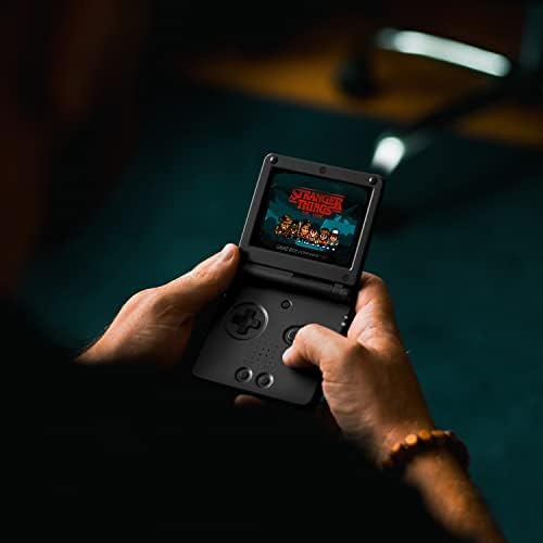 OSTENT Teljes Ház Shell burkolata Csere Nintendo GBA SP Gameboy Advance SP - Fekete Szín