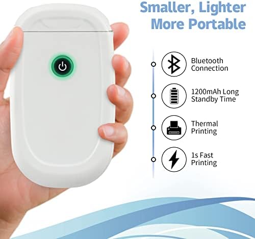 SKIO címkéző Gép Szalag, L11 Hordozható Bluetooth Mini Címke Nyomtató Címke-Tinta Kis Kézi Címkéző Gép Telefon App, Betűtípusok,