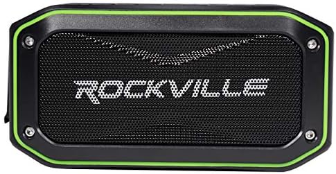 Rockville Rock Bárhol Vízálló, Hordozható Bluetooth Hangszóró+TWS Sztereó Összekapcsolása