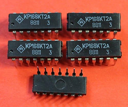 S. U. R. & R Eszközök KR168KT2A analoge MM452 IC/Mikrochip SZOVJETUNIÓ 15 db