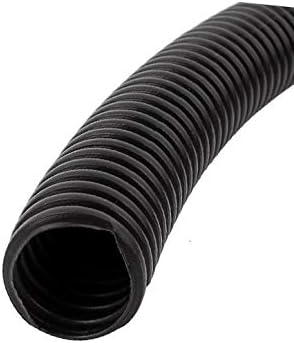 X-mosás ragályos 20 x 15.5 mm-es Rugalmas Hullámosított Drót Cső Kábel, Vezeték, Cső 6,5 M(20 x 15.5 mm Kábel de tubo corrugado