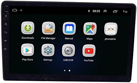Univerzális Android 10 Autoradio Autós Navigációs Sztereó Multimédia Lejátszó, GPS, Rádió érintőképernyő Universal Plug