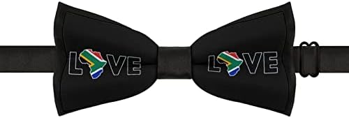 WEEDKEYCAT Szerelem Dél-Afrika Vicces Férfi Pretied Nyakkendő Állítható Bowties Nyakkendő Esküvői Buli