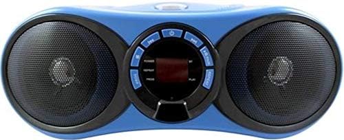 HamiltonBuhl Boombox CD/FM Média Lejátszó, Bluetooth(R) Vevő, Kék (HB-100BT2)