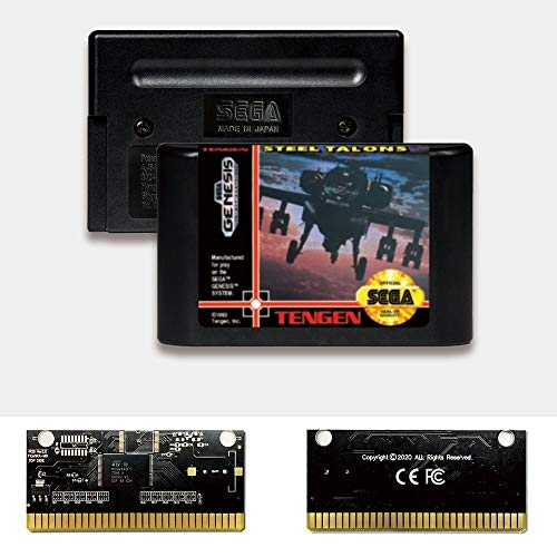 Aditi Acél Karmok - USA Címke Flashkit MD Electroless Arany PCB Kártya Sega Genesis Megadrive videojáték-Konzol (Régió-Mentes)