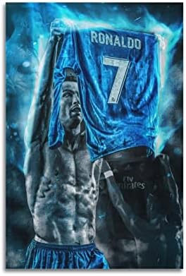 NAHAN Cristiano Ronaldo Poszter Labdarúgó Plakátok a Fiúk Hálószobája Falak Vászon Művészet Plakát Meg a Fal Art Kép Nyomtatási Modern