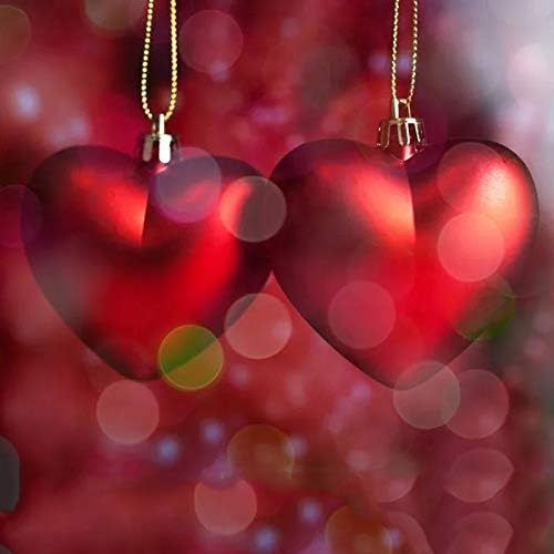 Valentin, Valentin 24Pcs Nap Dekorációk, Ajándékok, Dísztárgyak, Szív Lóg Boldog Karácsonyi Fény