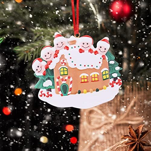 A lánc ólomüveg karácsonyfa Függő Dísz Boldog Családi karácsonyfa Függő Dísz lakberendezés karácsonyfa DIY Neve Dísz Gyanta