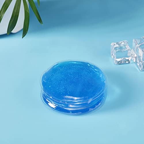 Sunnym Gél Szem maszk jég szemvédő Hideg-meleg jég Csomag Kerek Kék Gel ice Pack Újrafelhasználható 11CM