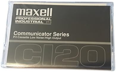Maxell Professzionális Ipari Kommunikátor Sorozat C120 Audio Kazetták esetén 10
