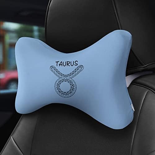 Taurus Csillagkép 2db Autó Párnák Lélegző Auto Fej Többi Párna Kényelmes Ülés Párna Illik Minden Jármű