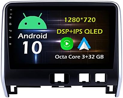 10.1 3+32GB Android 10 Dash Autó Sztereó Rádió Alkalmas Nissan Serena 17 2018 GPS Navigációs fejegység Carplay Android Auto DSP-4G WiFi,
