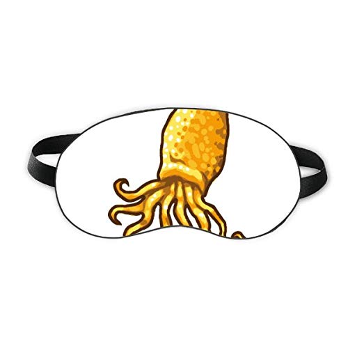 Sárga Octopus Tengeri Élet Minta Aludni Szem Pajzs Puha Este Kendőt Árnyékba Borító