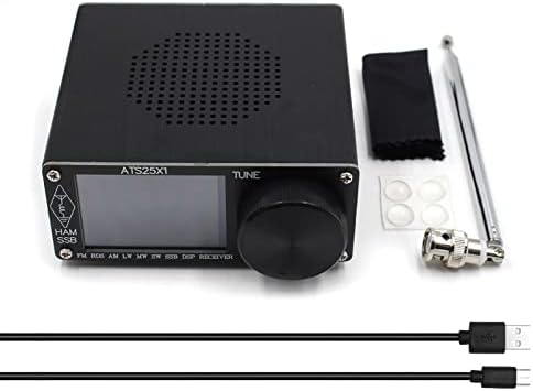 Korszerűsített Si4732 ATS-25X1 Hordozható Rádió Frekvencia-Spektrum Szkennelés FM AM(MW SW) SSB(USB-LSB) Minden Zenekar Rádió 2.4 érintőképernyő