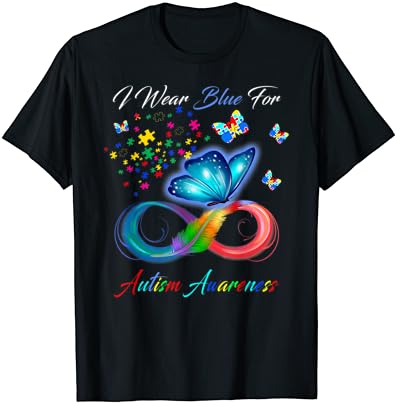 Autizmus - Tudatosság Rajtam Kék Az Autizmus Tudatosság Ajándékok Póló
