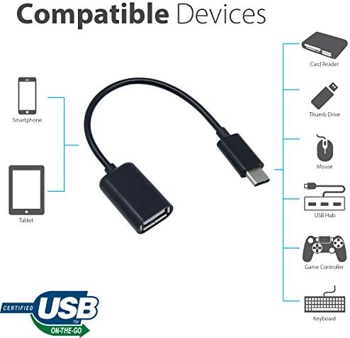 Működik, OTG USB-C 3.0 Adapter DJI Matrice 300 RTK Gyors, Ellenőrzött, Több használható Funkciók, mint Például a Billentyűzet, pendrive, egér,