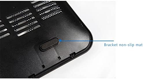 SAWQF Notebook Hűtő 5v Kettős Külső USB Ventilátor Hordozható Hűtő Pad Támogatja -Vékony nagysebességű Csendes Fém Panel Ventilátor