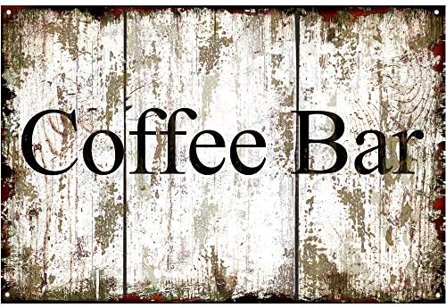 Kávézó Berendezés kávézóban Vintage Fém Tábla Fali Dísz Lóg Alá a Haza Konyha, Bár a Kávé barlang Bolt Farm 8x12 inch