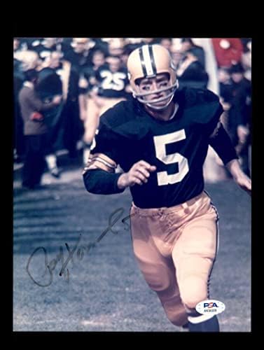 Paul Hornung PSA DNS Aláírt Coa 8x10 Autogramot Fotó Packers - Dedikált NFL-Fotók