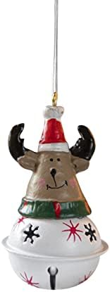 Karácsonyi Festett Műgyanta Hóember Vas Bell Medál Kreatív Dekoráció Karácsonyi Fa Medál Üveg Fagyöngy
