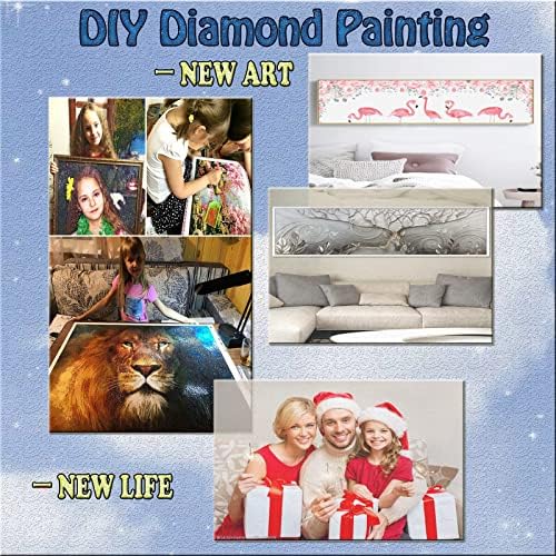 Gyémánt Festmény Készletek Felnőttek számára, Áramló Víz Táj, Gyémánt Művészet Gyerekek Kezdő DIY 5D Paint Számok, Nagy Teljes