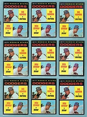 Sok 14 1971 Topps 188 Bobby Valentine Újonc Baseball Kártyák Vg/Ex - Ex/Mt - Asztalon Baseball Kártyák