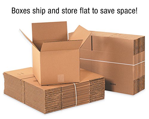 Caja Szállítási nagy teherbírású Dobozok, 15 x 15 x 15, Kraft, 25/Csomag