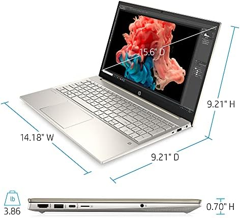 HP Pavilion 15.6 FHD Érintőképernyős Laptop 2022, 11 Generációs Intel Core i7-1165G7, 32 gb-os DDR4 2TB NVMe SSD, Iris Xe Grafika, HDMI,