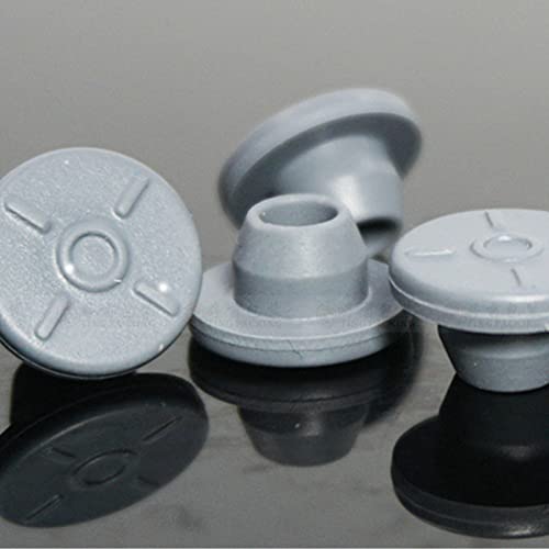 LabZhang 20mm üveg Injekciós Port,100 Gróf Saját Gyógyító Injekciót, Kikötők, Alkalmas Tömítő 0.51 inch vagy 13 mm-es Nyílás, Használt Üvegek