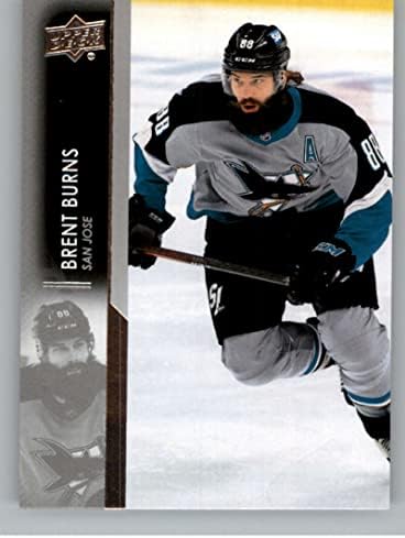 2021-22 Felső szint 147 Brent Burns San Jose Sharks Sorozat 1 NHL Jégkorong-Bázis Kereskedelmi Kártya