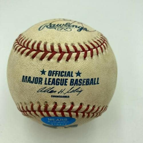 Alex Rodriguez Aláírt Általában a Home Run Játék Használt Baseball MEARS COA & SZÖVETSÉG - MLB Dedikált Baseball Játék, Használt