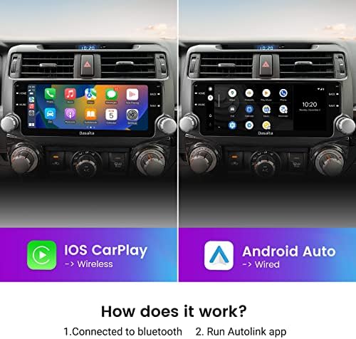 Roadanvi HD 10.25 8G+128G Android Autó Sztereó Toyota 4Runner 2014 2015 2017 2018 2019 Vezeték nélküli Carplay Android