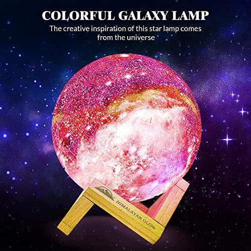 Himalyan Ragyogás Galaxy Projektor Hold Lámpa, Játék Szoba, Rózsaszín
