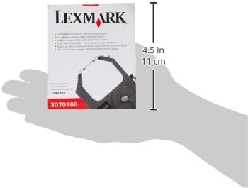 Lexmark 3070166 Szokásos Hozam Re-Inking Szalag,Fekete