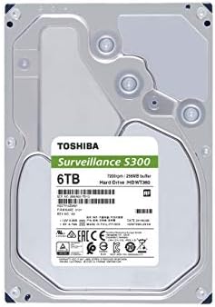 Toshiba HDWT360UZSVA 6TB S300 3.5 Felügyeleti Merevlemez