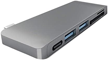 SOLUSTRE USB Hub 5 Típusú USB Combo Fordította: Többportos c-Típusú Adapter a Hub Adatok Töltés Arany C Olvasó töltőadapter