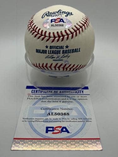 Darryl Eper 96 98 99 WS Champs Mets Aláírt Autogramot Baseball PSA DNS *68 - Dedikált Baseball