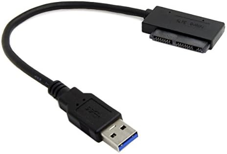 Cablecc USB 3.0-Mikro SATA 7+9 16 Pin-1.8 90 Fokos Szögben Merevlemez Vezető SSD Adapter Kábel 10cm