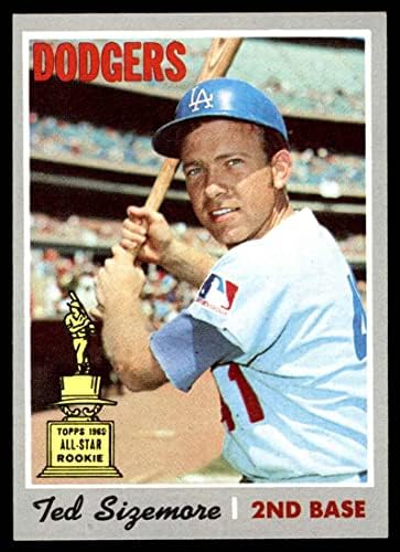 1970 Topps 174 Ted Sizemore Los Angeles Dodgers (Baseball Kártya) NM Dodgers