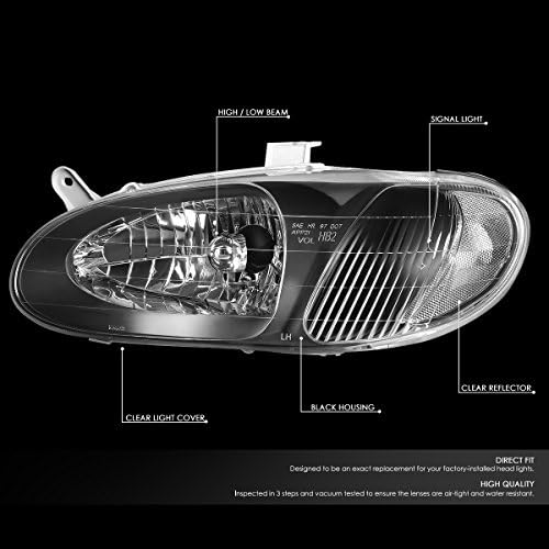 OE Stílus Fekete Ház Világos Oldalon Fényszóró Lámpa+Szerszám Készlet Kompatibilis a Sephia 98-01