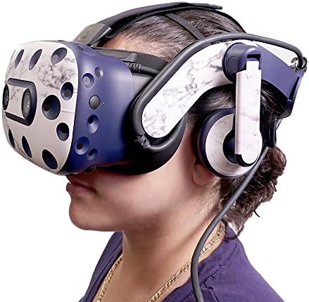 MightySkins Bőr Kompatibilis a HTC Vive Pro VR Headset - Sav | Védő, Tartós, Egyedi Vinyl Matrica wrap Borító | Könnyű Alkalmazni,