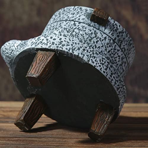 SHYPT Kreatív Hamutartót Cement Retro Egyszerű Személyiség, a Hamutartó Fedelét Szélálló Kínai Bár Kávézó (Szín : Stone Mill)