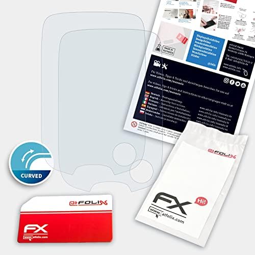 atFoliX képernyővédő fólia Kompatibilis Freestyle Libre Védő Fólia, Ultra Tiszta, Rugalmas FX Képernyő Védelem Film (2X)