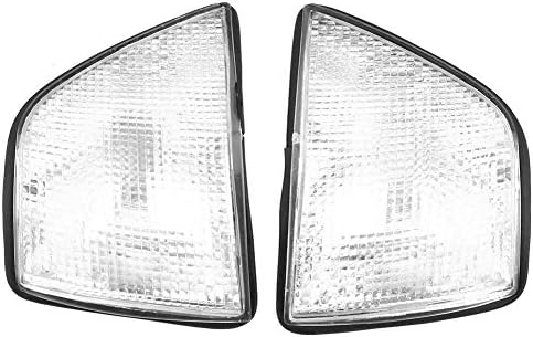 KIMISS 1 Pár Fehér Sarki Fény, Sarok Figyelmeztető lámpa Lámpa Lámpa 3 Sorozat 318i E36 325i 4DR Sedan& Kocsi 1992-1998
