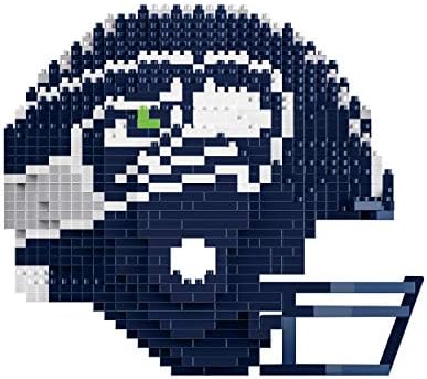 A Seattle Seahawks NFL 3D BRXLZ Puzzle Replika Sisak Meghatározott 1Z