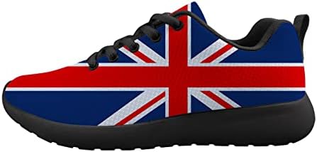 owaheson Nagy-Britannia Lobogója Férfi Csillapítás Futó Cipő Sportos Gyaloglás Tenisz Cipő Divat Cipők