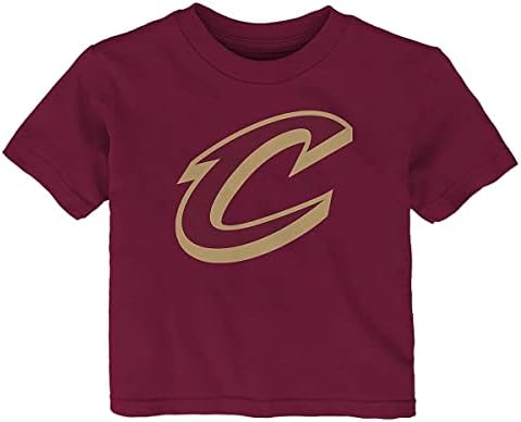 Outerstuff Cleveland Cavaliers Csecsemő, Baba 12-24 Hónap Elsődleges Csapat Logo Póló