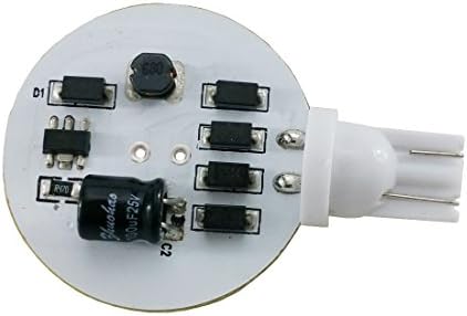 CBConcept® 2-Pack, Legújabb LED T10, 320 Lumen, 2 Watt (Equiv 40W), Rózsaszín, 180° Látószög, AC/DC 12 Volt, Ék Bázis 168 194 LED