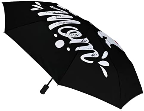 Welsh Corgi Kutya Anya 3 Redők Utazási Esernyő Anti-UV Szélálló Esernyők Divatos Auto Nyitott Esernyő